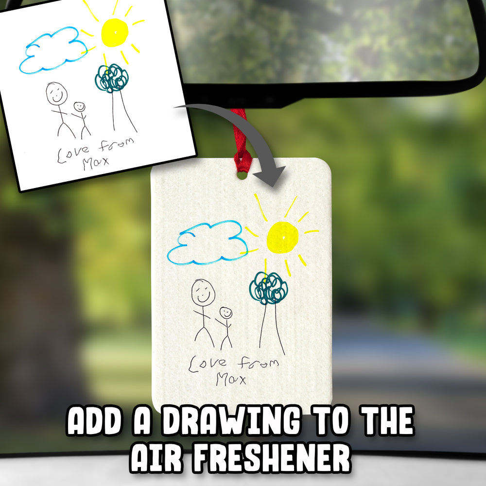 Add Your Own Drawing Air freshener #1 image
